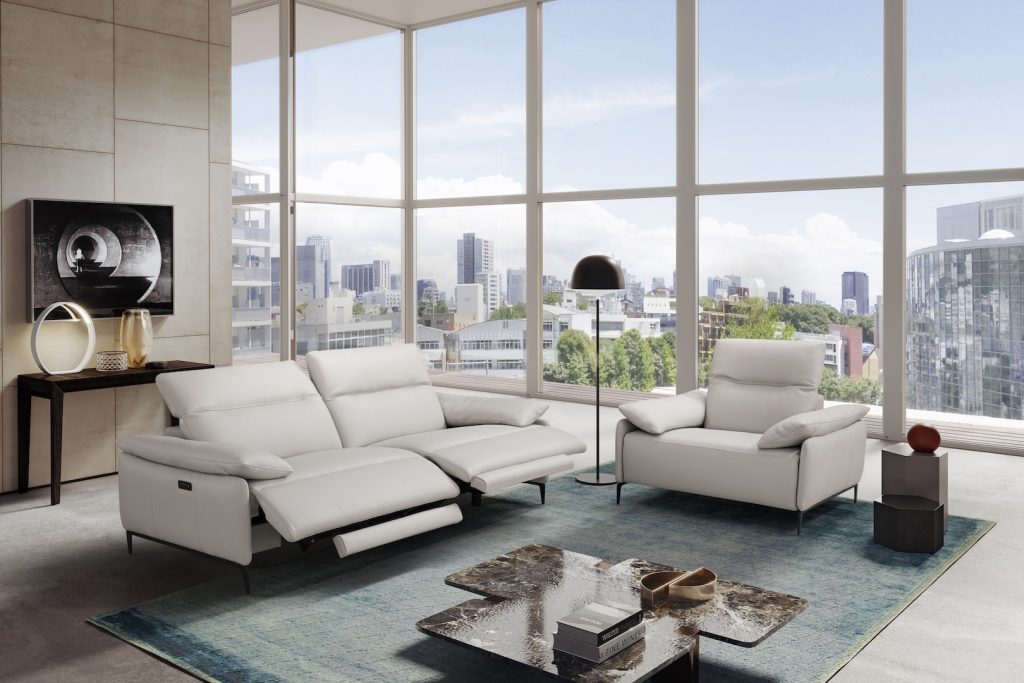 sofa en piel o tela brignac