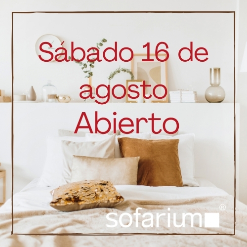 sofarium donostia-abierto 16 agosto ofertas